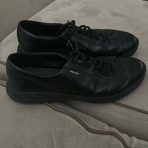 Prada black sneakers